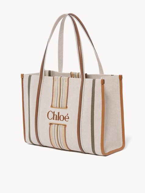Woody Loop tote bag in canvas