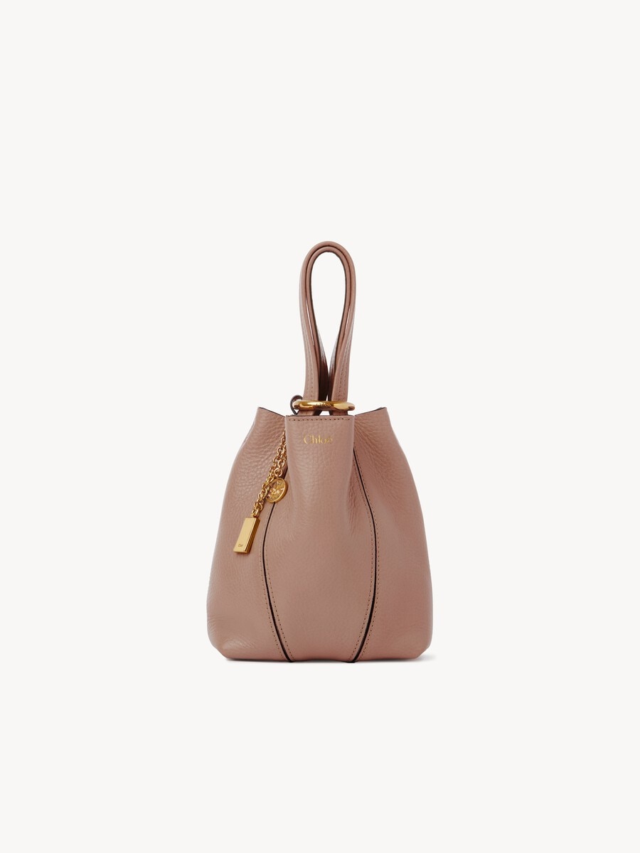 Kleine Chlo&eacute; Spin Tote Bag aus genarbtem Leder - 2