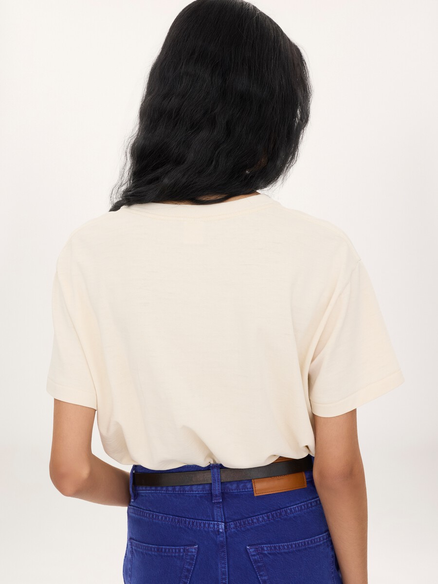 Generous logo T-shirt in cotton jersey - 5