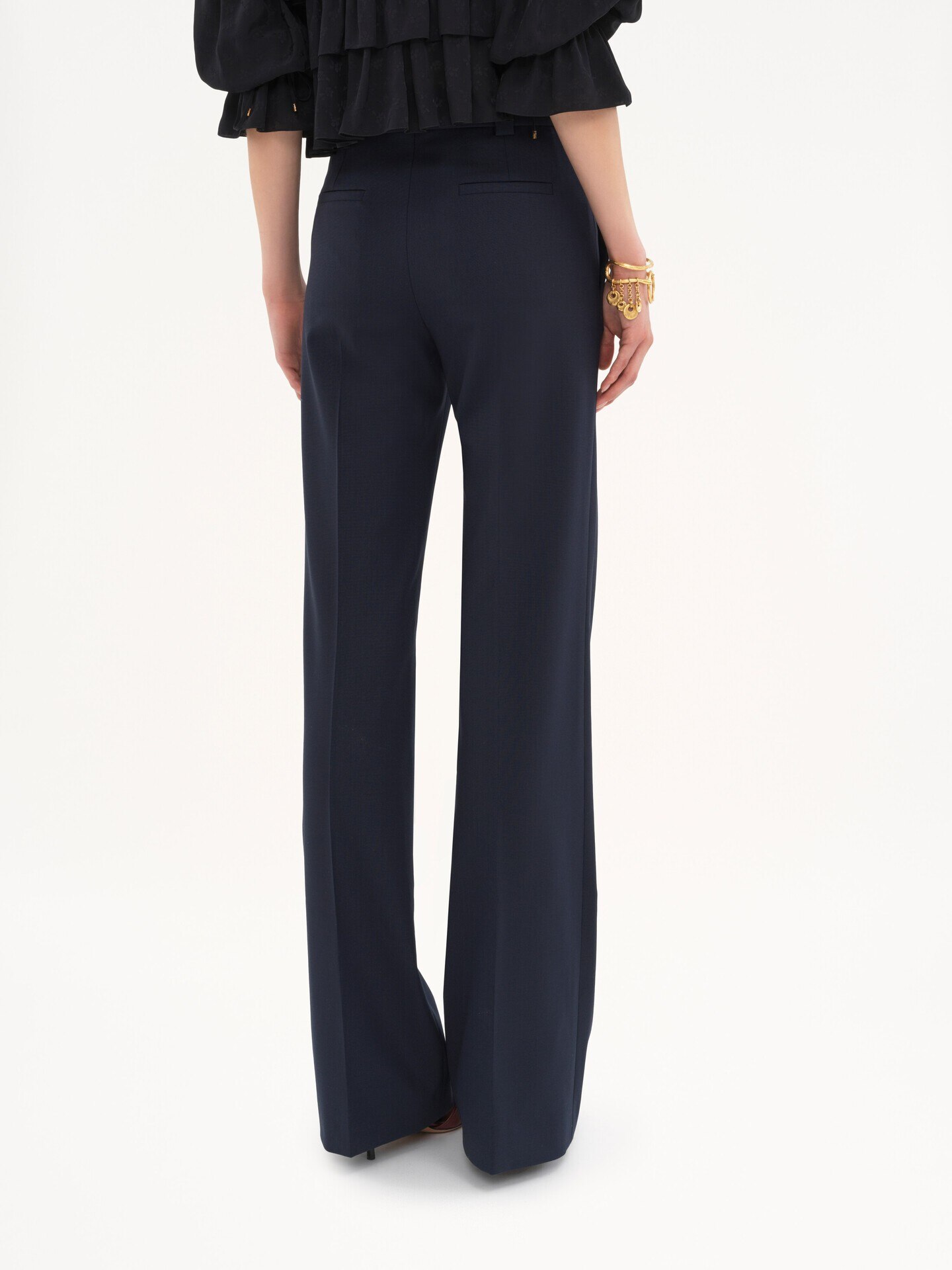 Boyish tailored trousers in stretch wool - 5