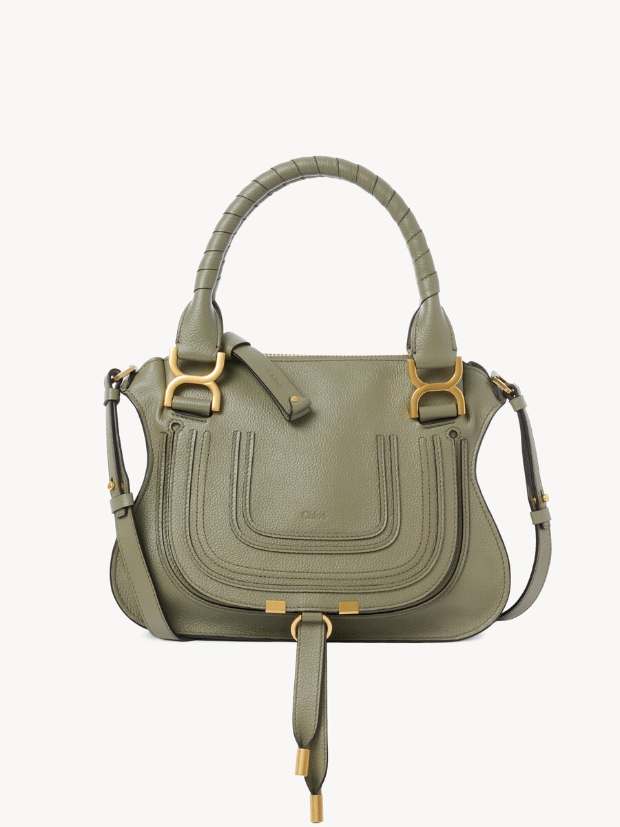 Small Marcie bag in grained leather - 2