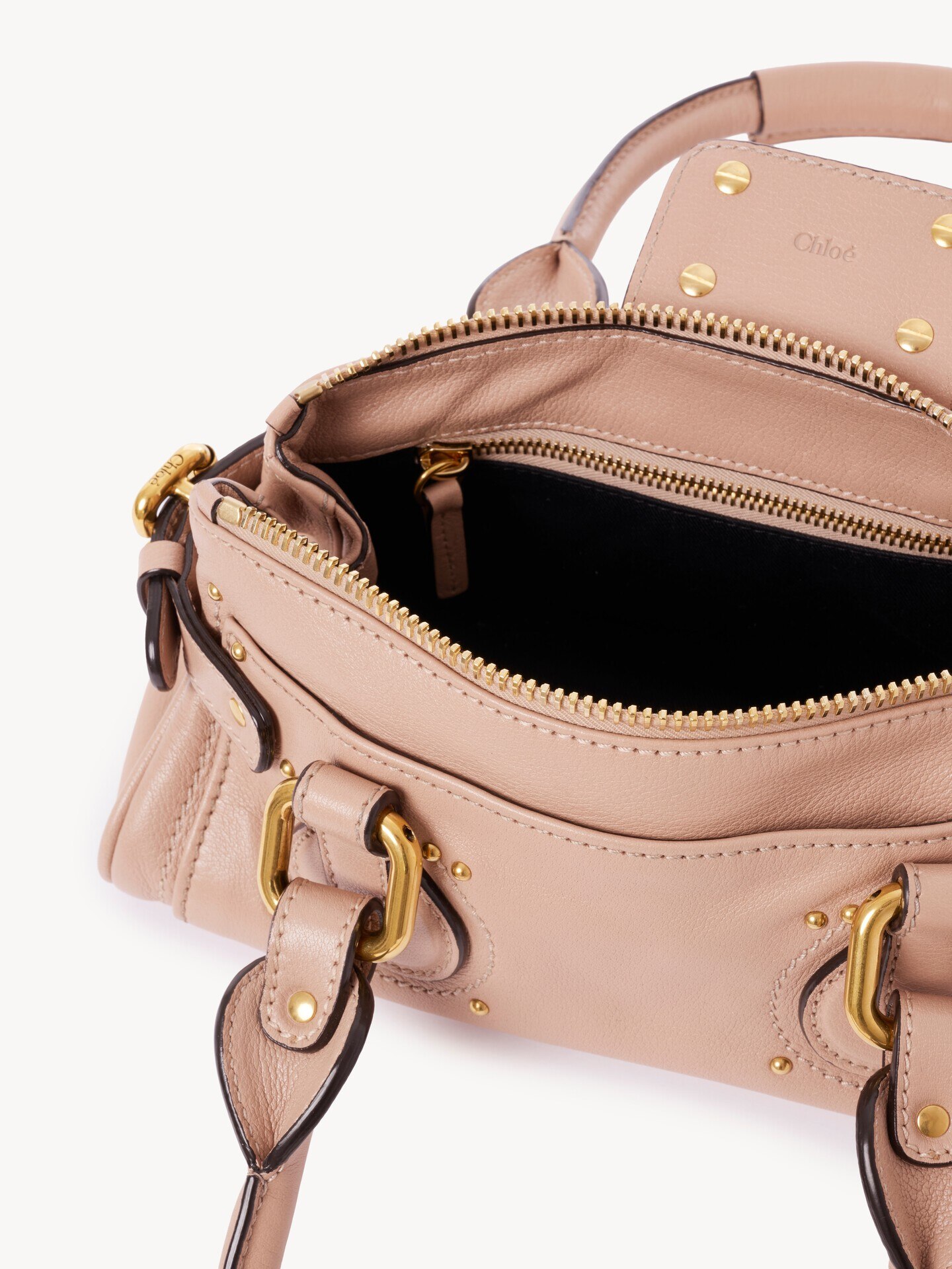 Small Paddington bag in grained leather - 8