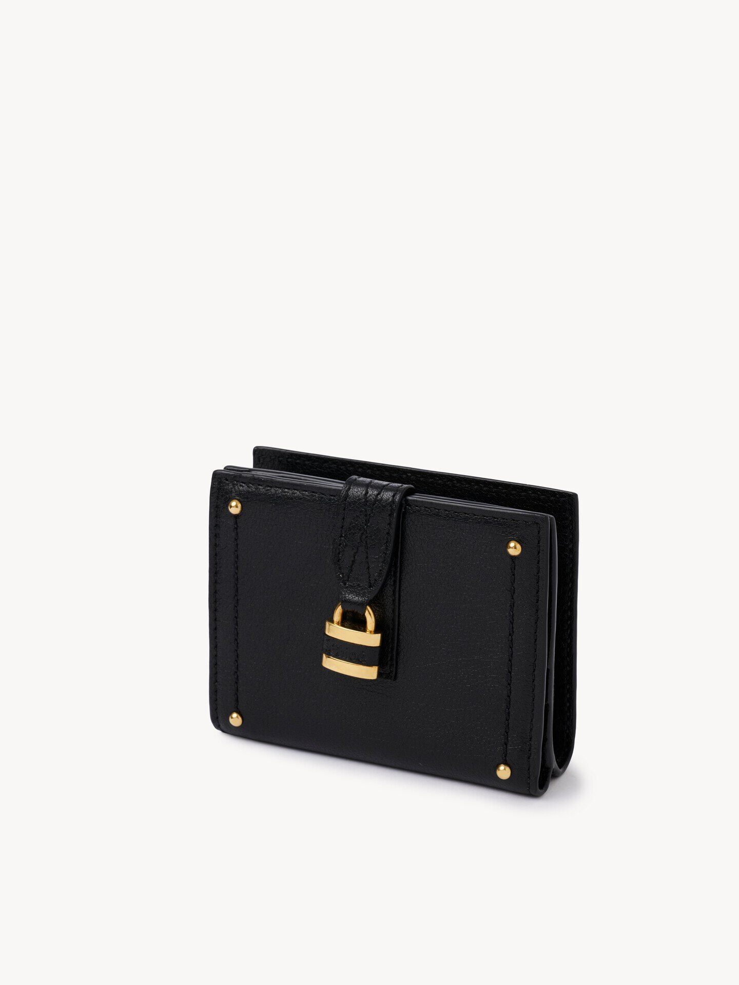 Paddington square wallet in grained leather - 3