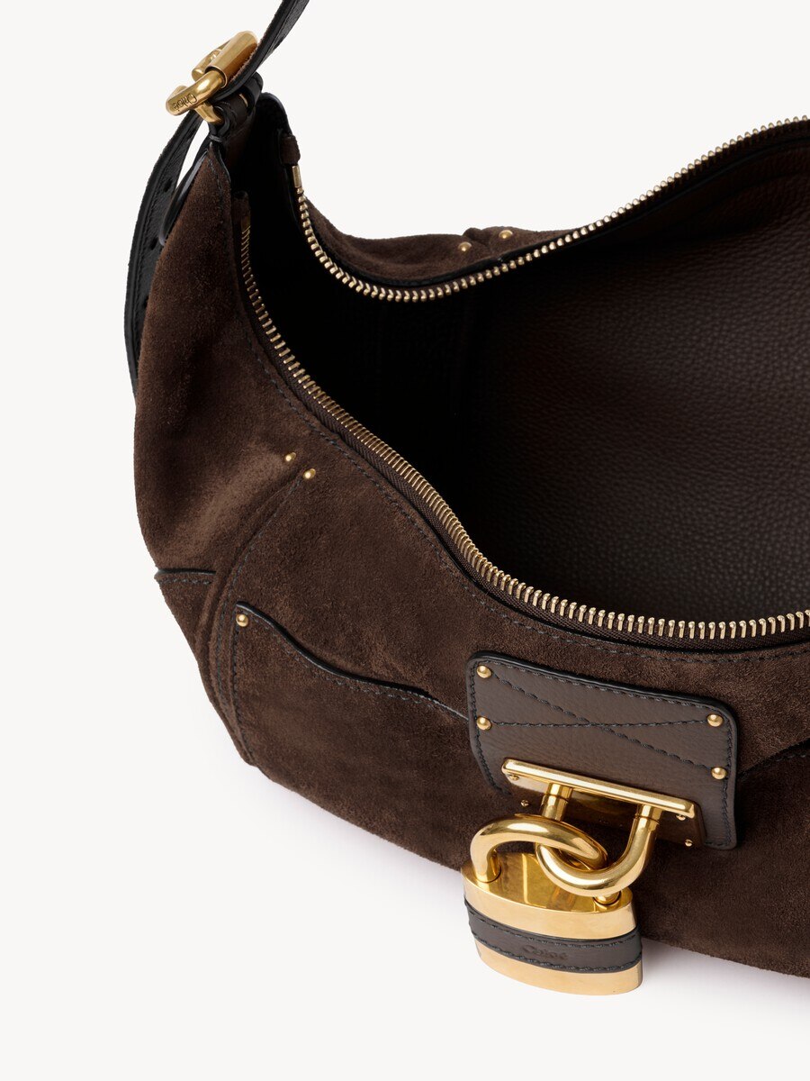 Paddington crossbody bag in suede leather - 6