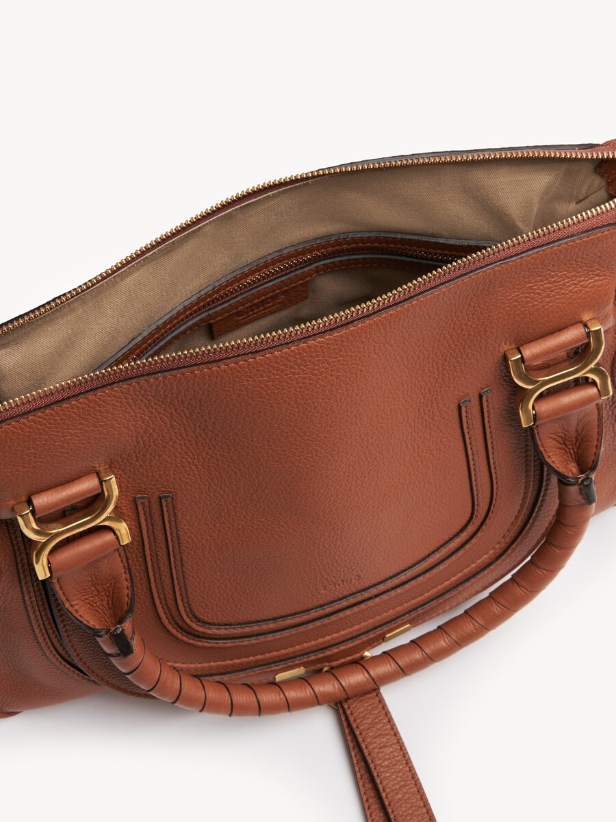 Sac Marcie en cuir grain&eacute; - 7