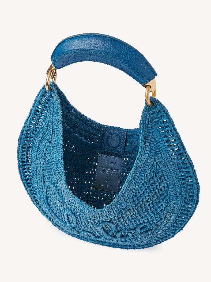 Summer Banana hobo bag in raffia - 8