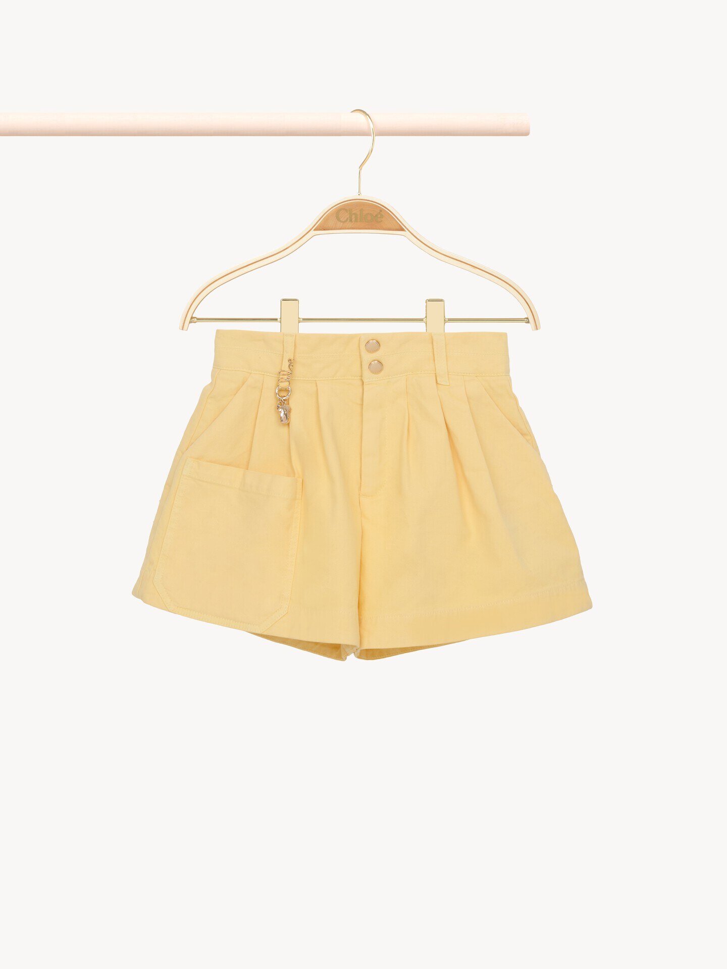 Pantalones cortos fruncidos infantiles - 2