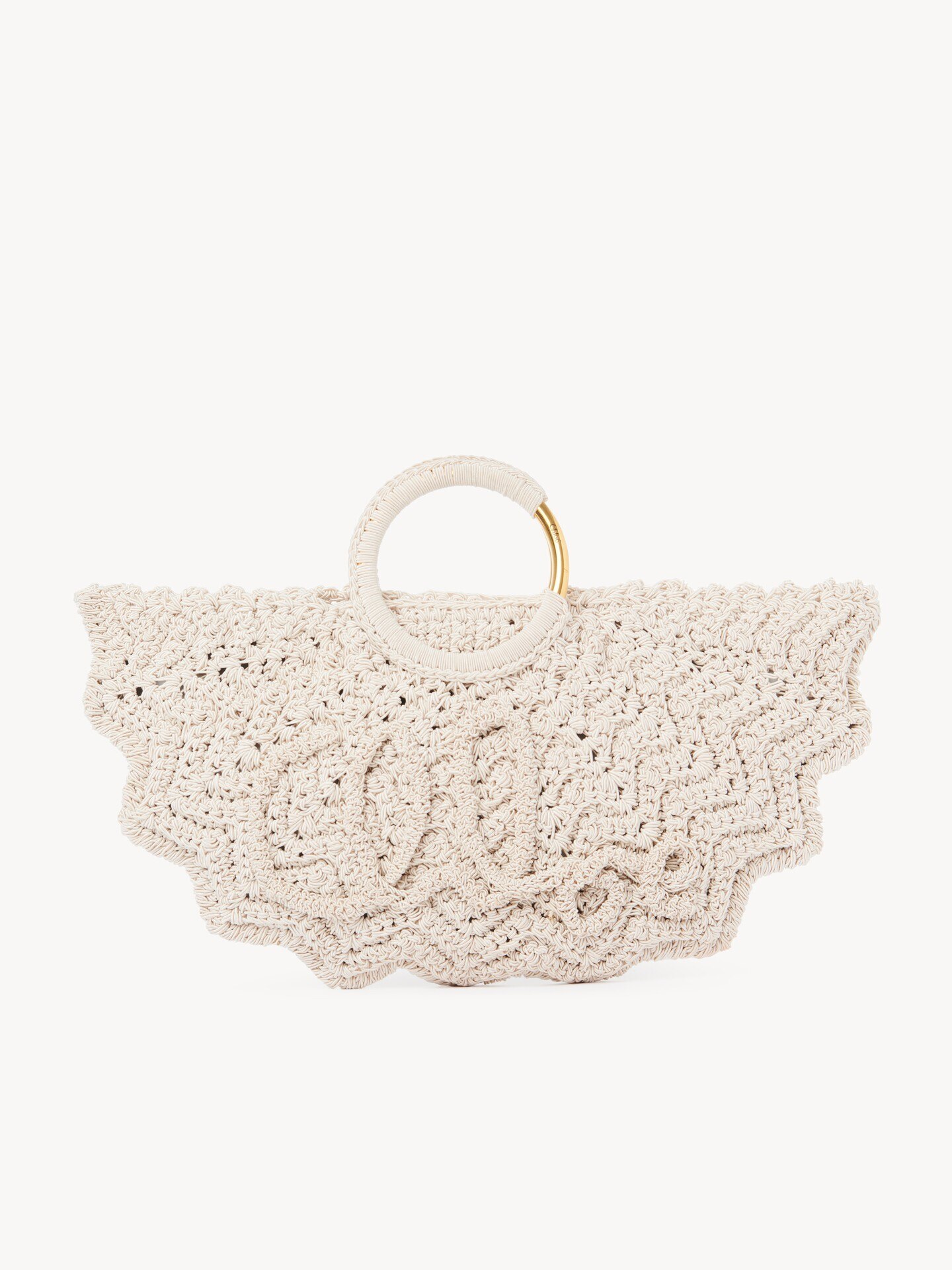 Bolso tote peque&ntilde;o Bracelet Paravent de croch&eacute; - 1
