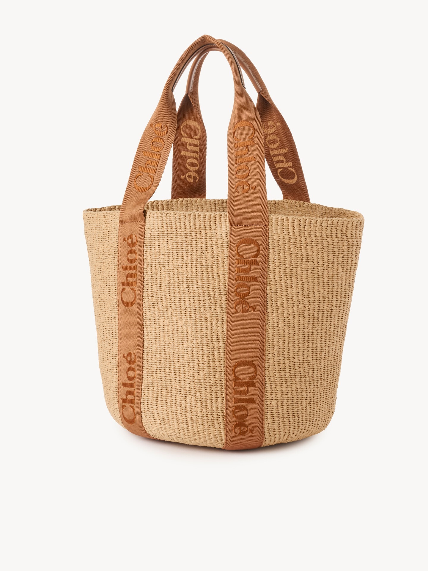 Large Woody basket in natural fibers - 3