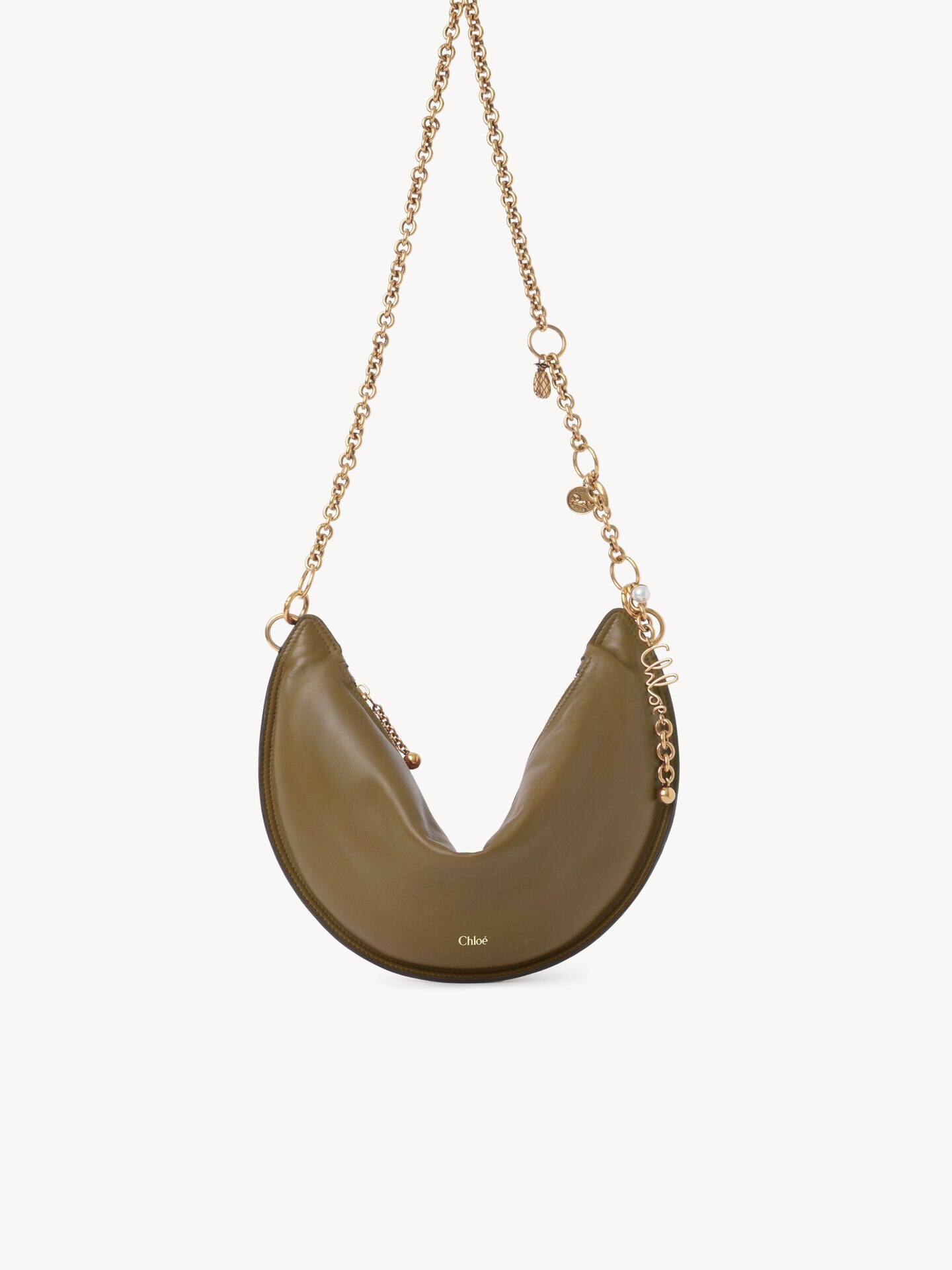 ソフトレザー製Chloé Iconsショルダーバッグ 緑 - Chloé