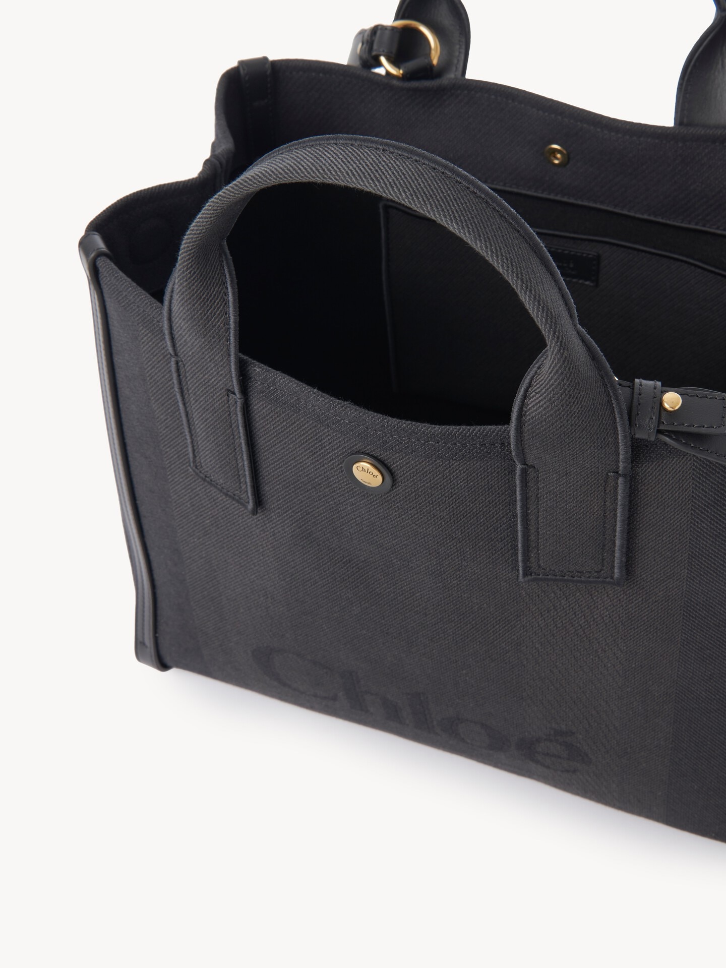 Chlo&eacute; Carry tote bag in canvas - 6