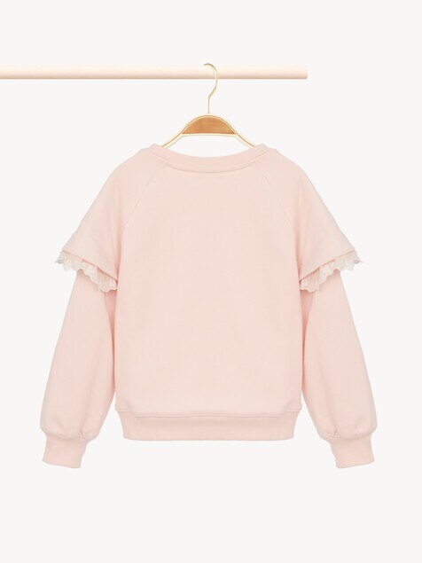 Sweat &agrave; volants enfant