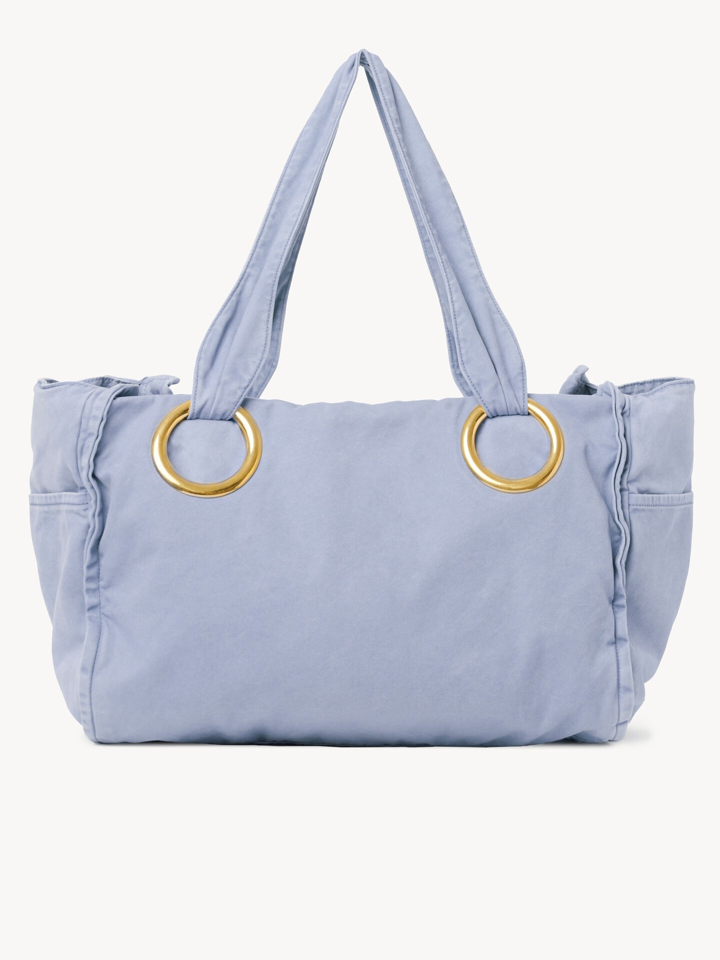 Large Chlo&eacute; Plage tote bag in cotton - 4