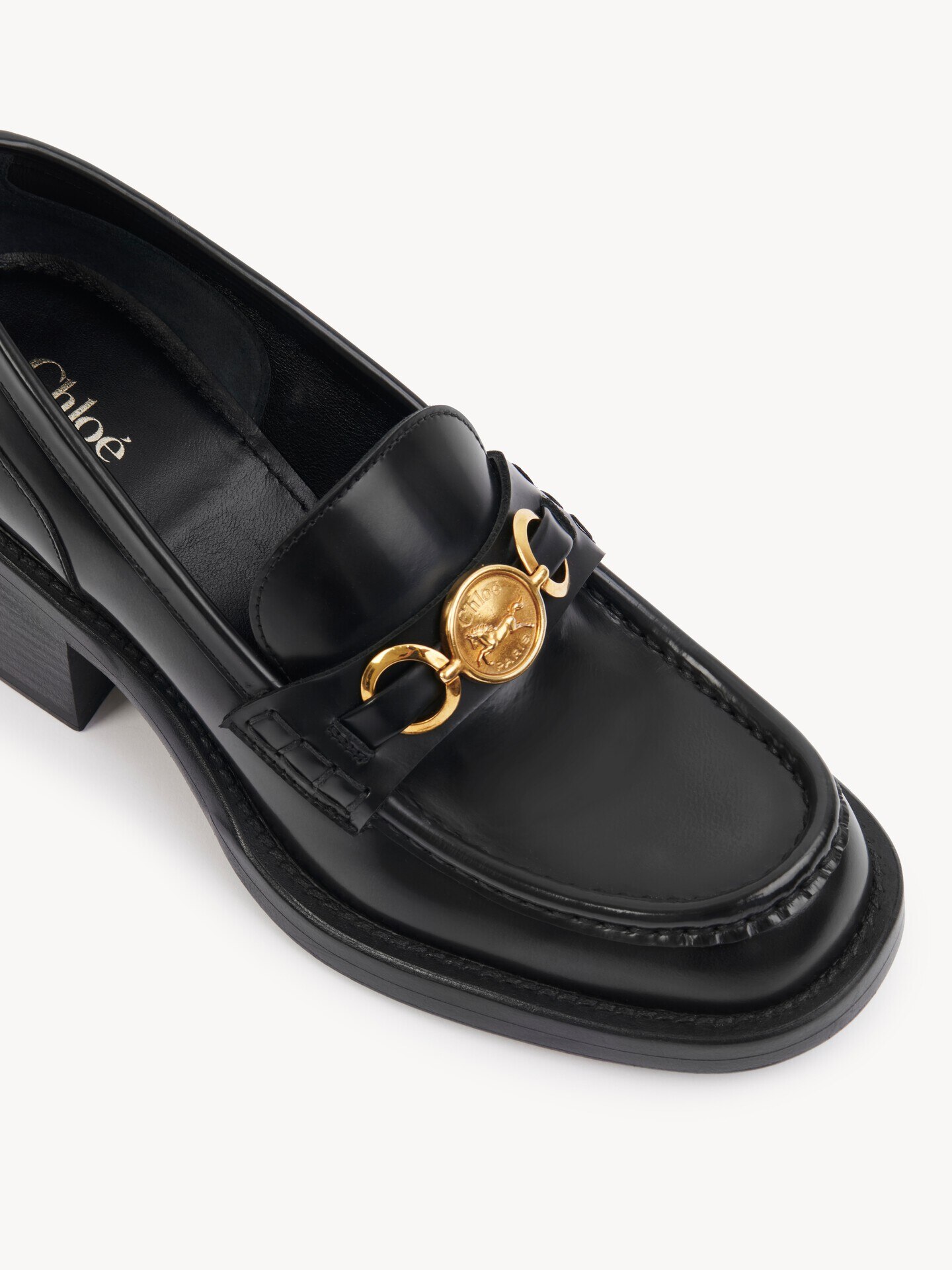 Dakota heeled loafer - 6