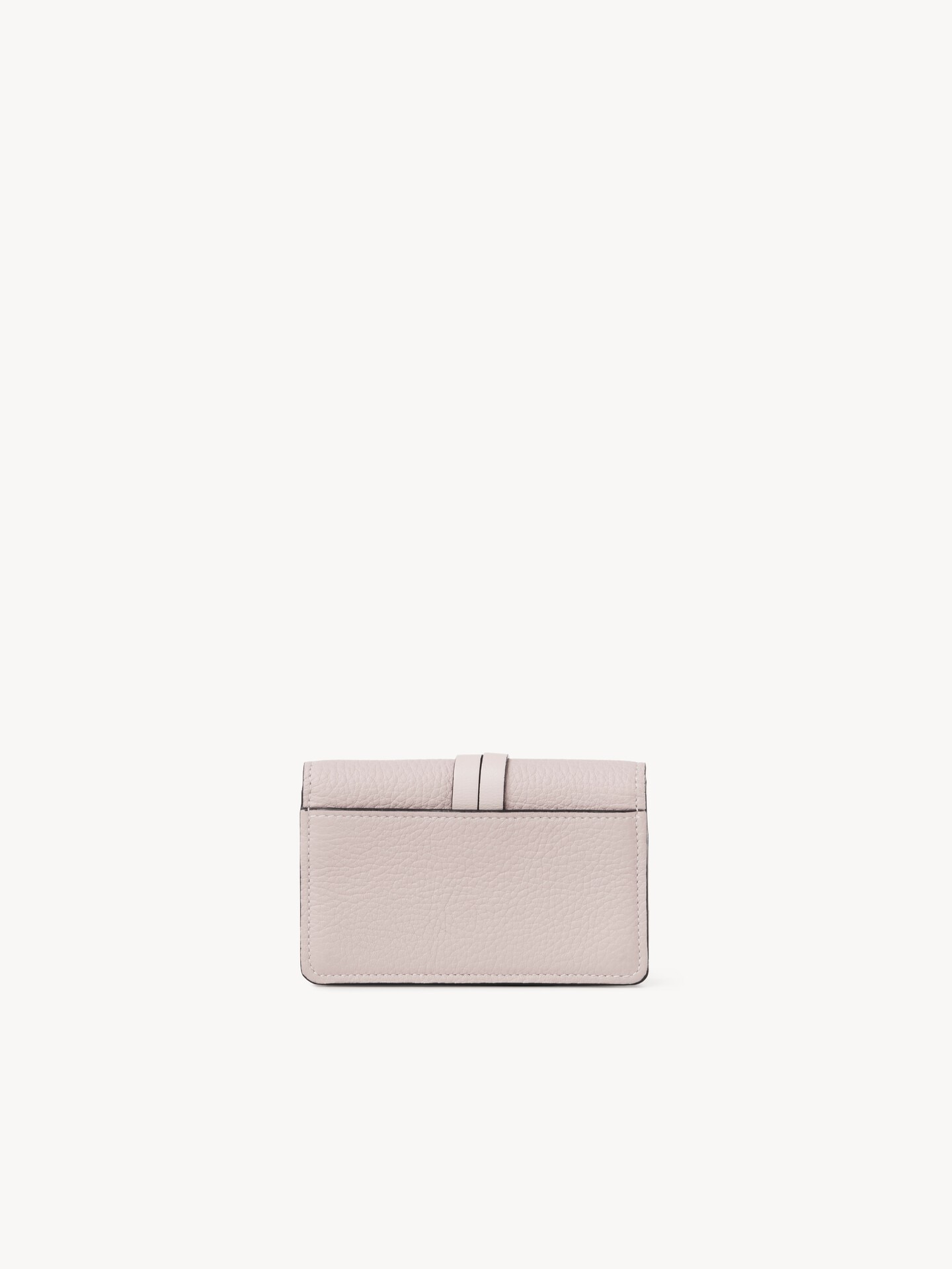 Alphabet card holder in grained leather - 2.0