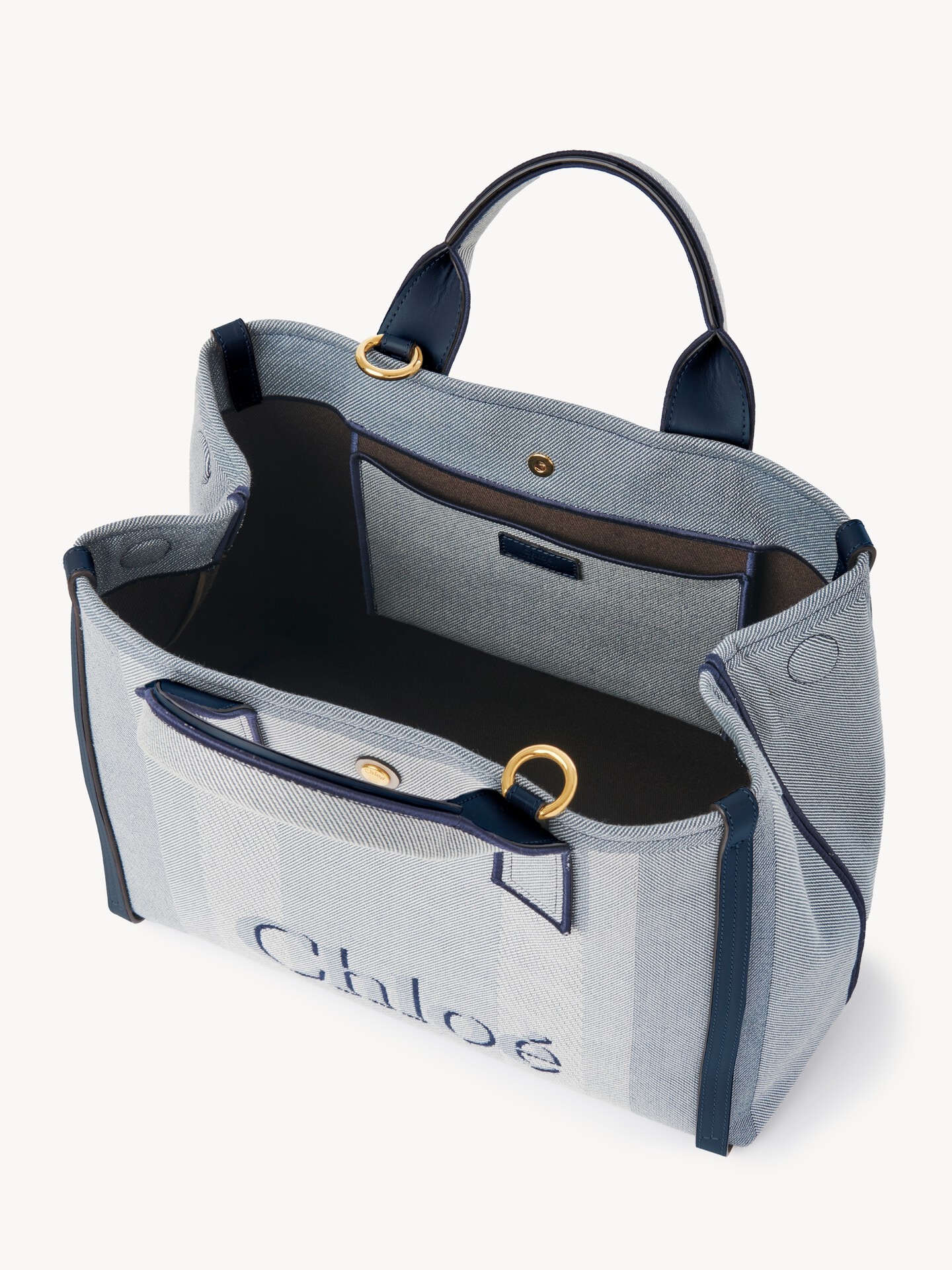Chlo&eacute; Carry tote bag in canvas - 6