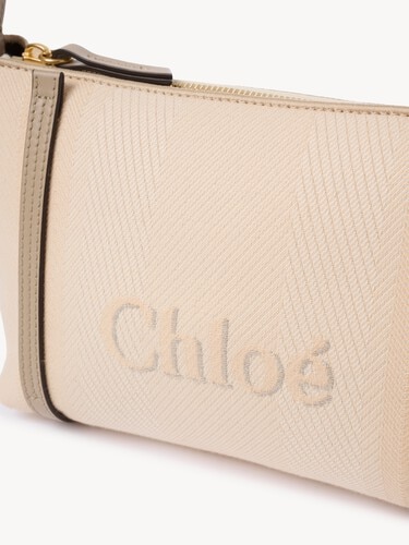 Chlo&eacute; Carry shoulder bag in canvas - 11