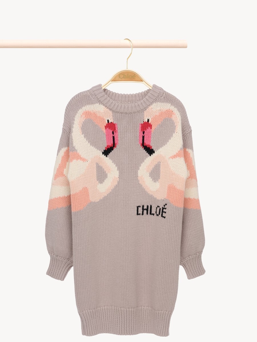 Robe pull &agrave; logo Enfant - 2