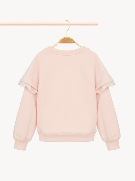 Sweat &agrave; volants enfant