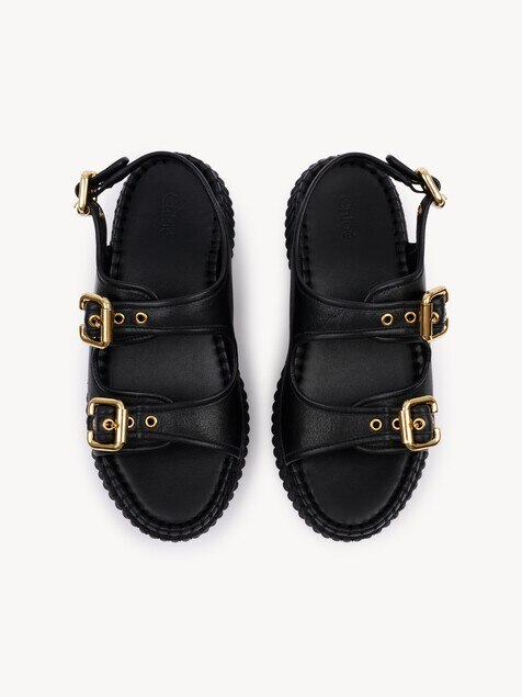 Sandalias con cu&ntilde;a Nama