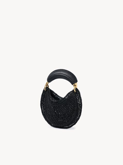 Mini Summer Banana hobo bag in crochet