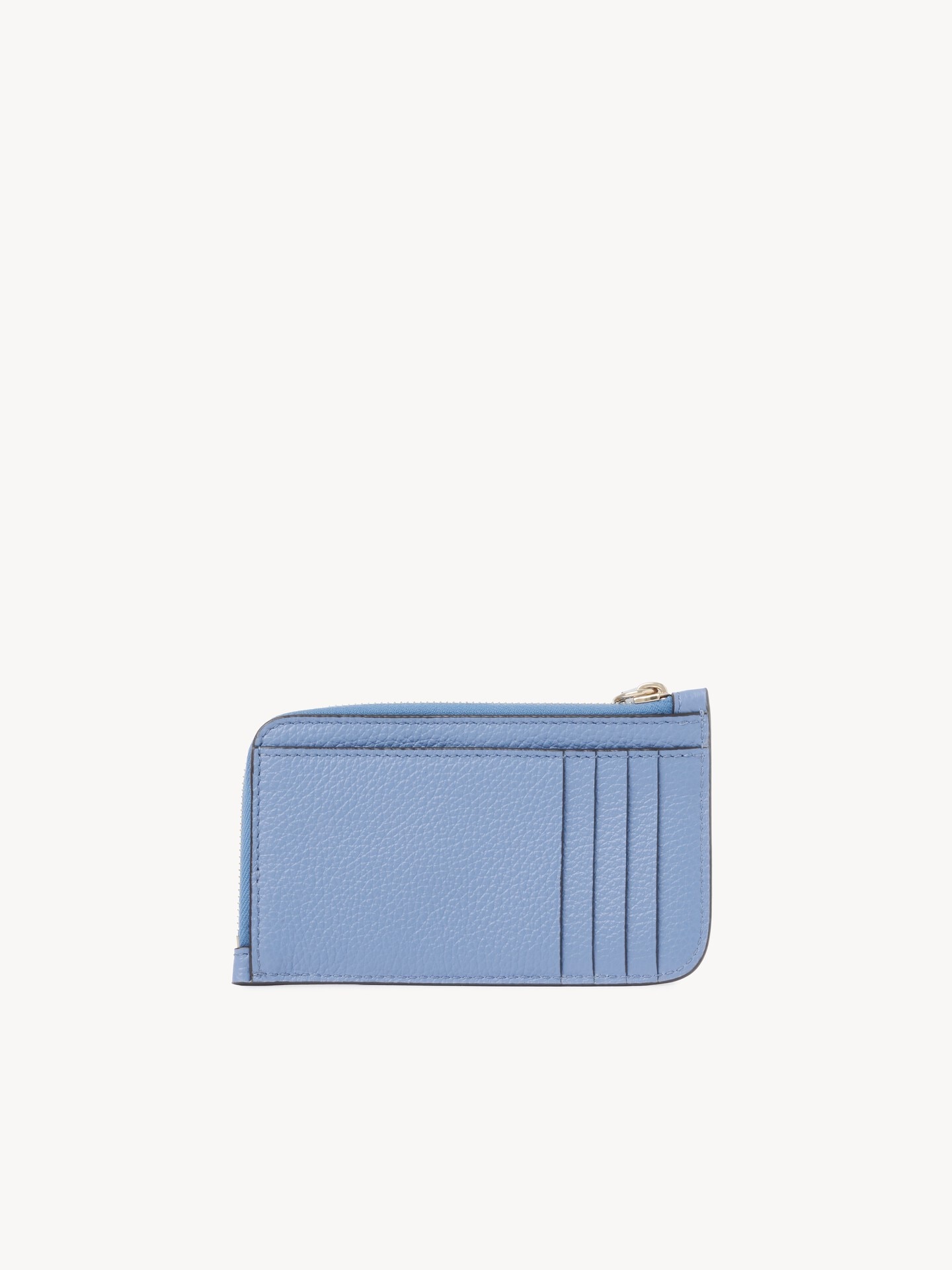 Alphabet wallet in grained leather - 3.0