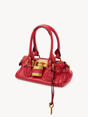 Small Paddington bag in grained leather - 6