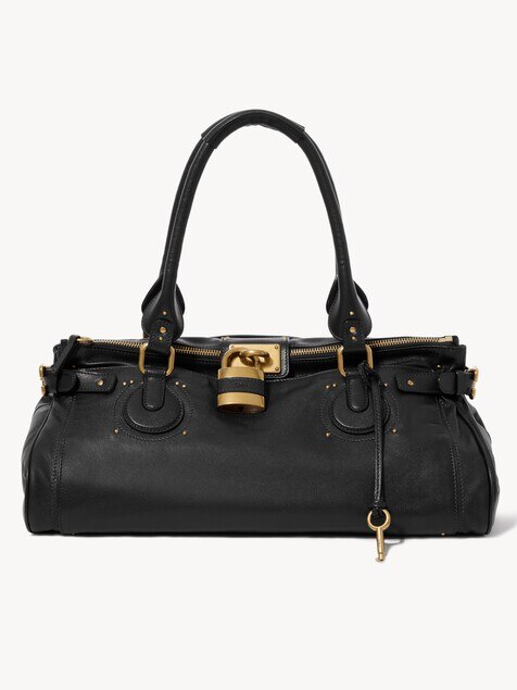XL Paddington weekender bag in grained leather