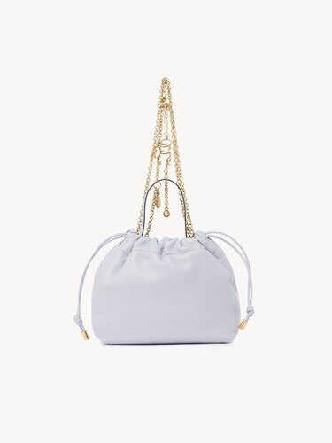 Small Chlo&eacute; Icons shoulder bag with chain in soft leather - 5
