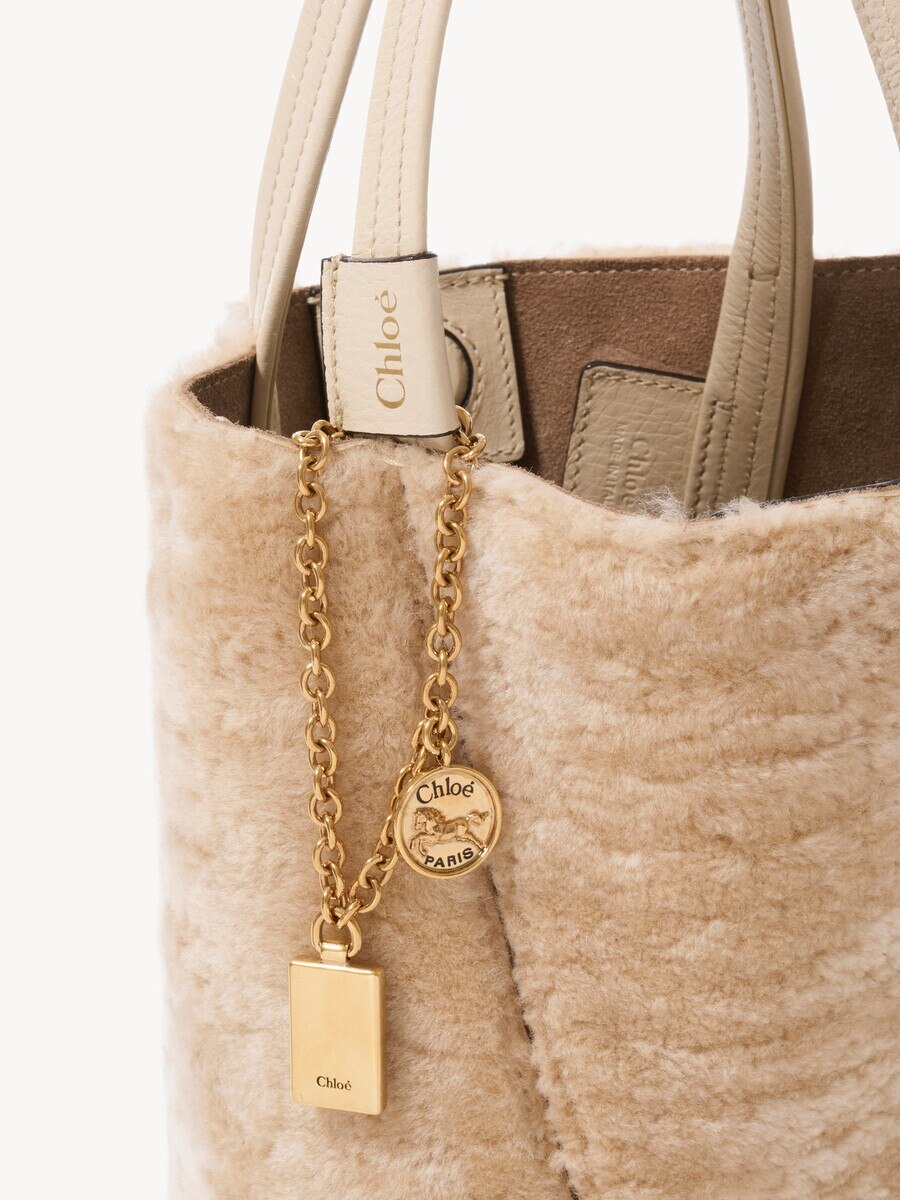Bolso tote Chlo&eacute; Spin peque&ntilde;o de cuero de borrego - 8