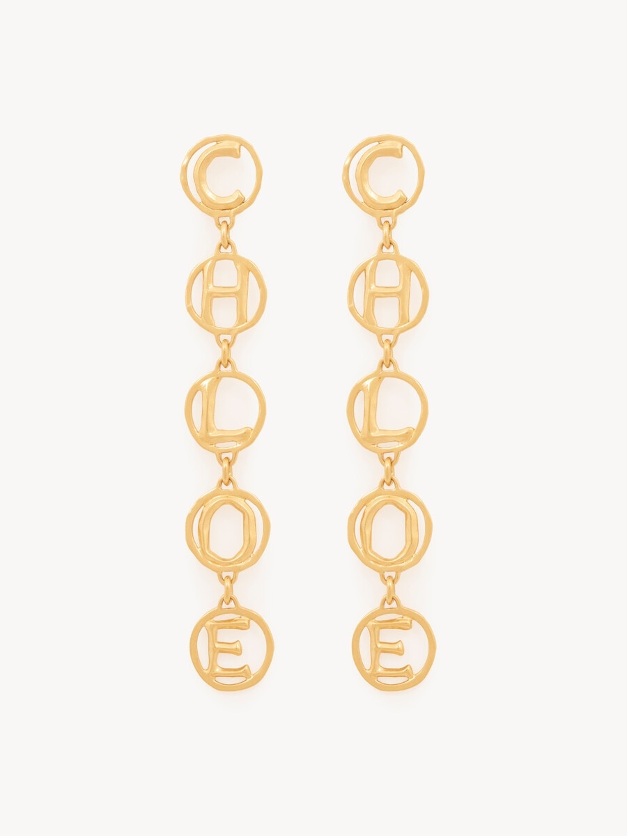 The Chlo&eacute; Script earrings - 1