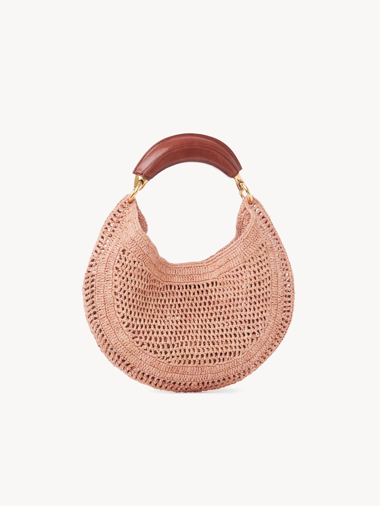 Sac hobo Summer Banana en raphia - 5