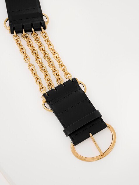 The Chlo&eacute; Camera Chain belt