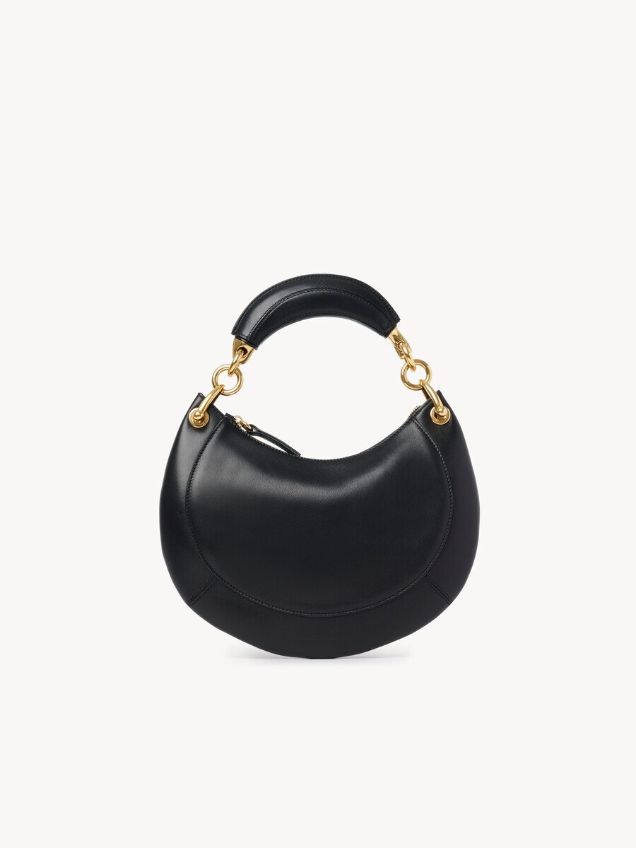 Small Chlo&eacute; Banana zipped hobo bag in soft leather - 5