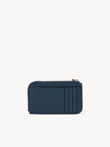 Alphabet wallet in grained leather - 2