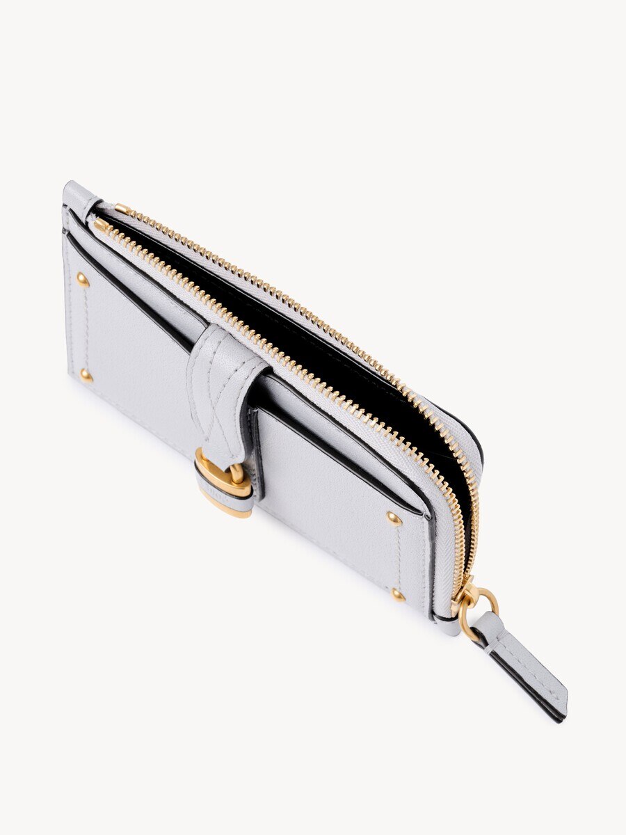 Small Paddington purse with card slots in grained leather - 5
