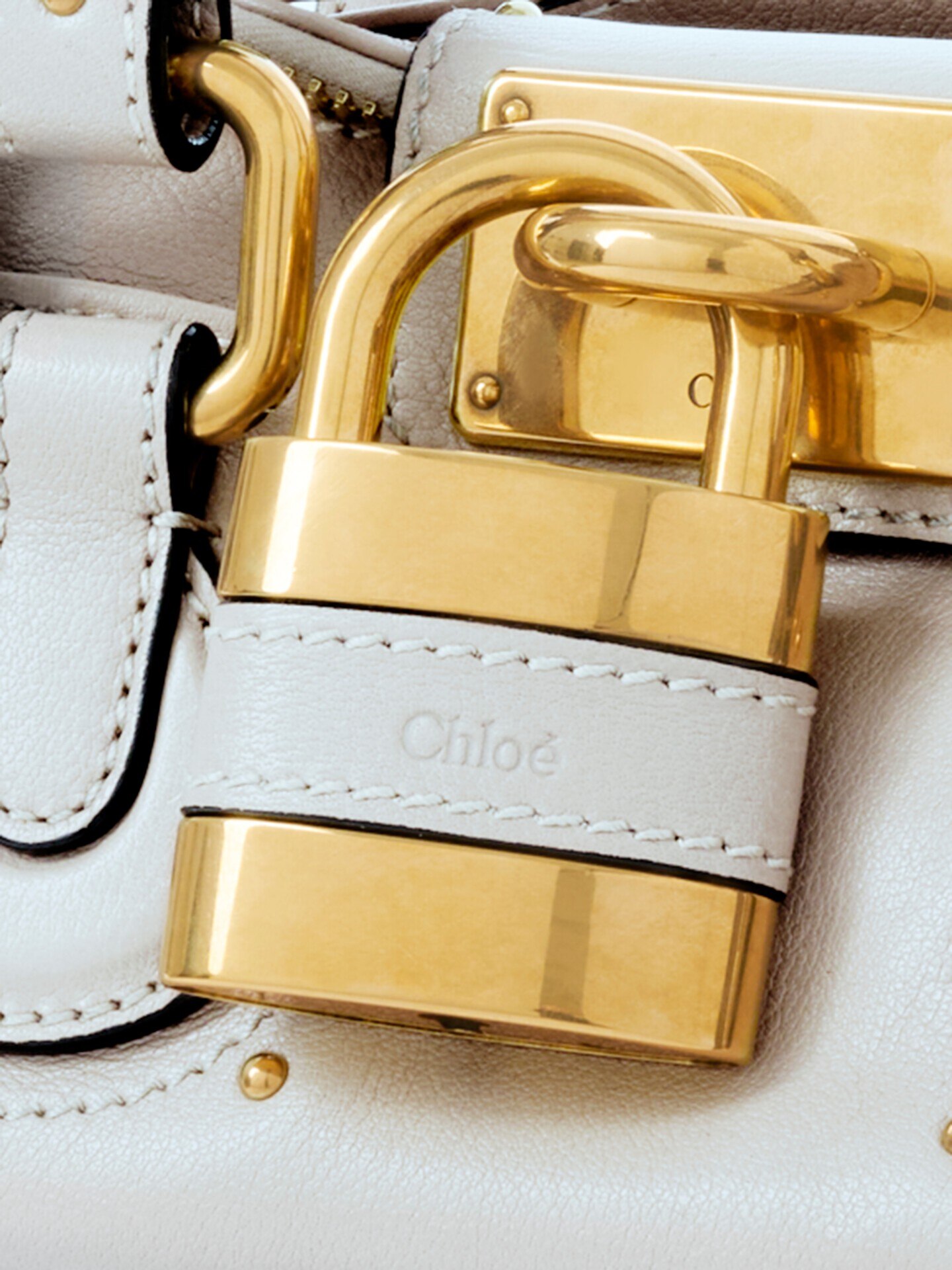 Small Paddington bag in grained leather - 6