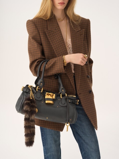Charm Treasure Tails in shearling