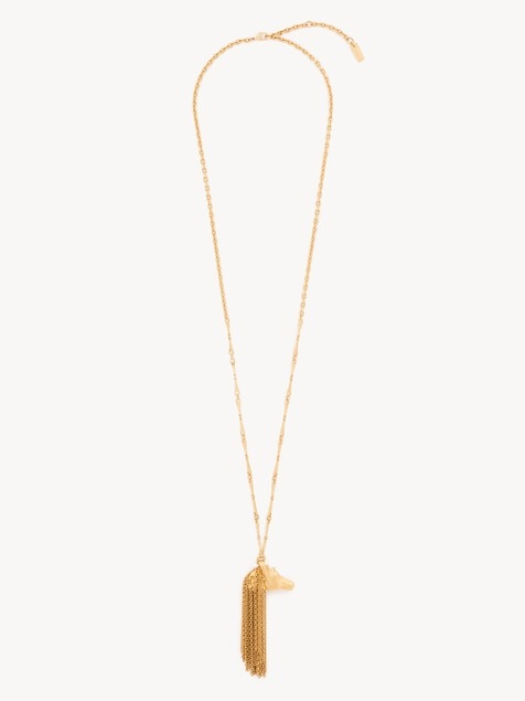 Collier pendentif Chlo&eacute; Chain Horse