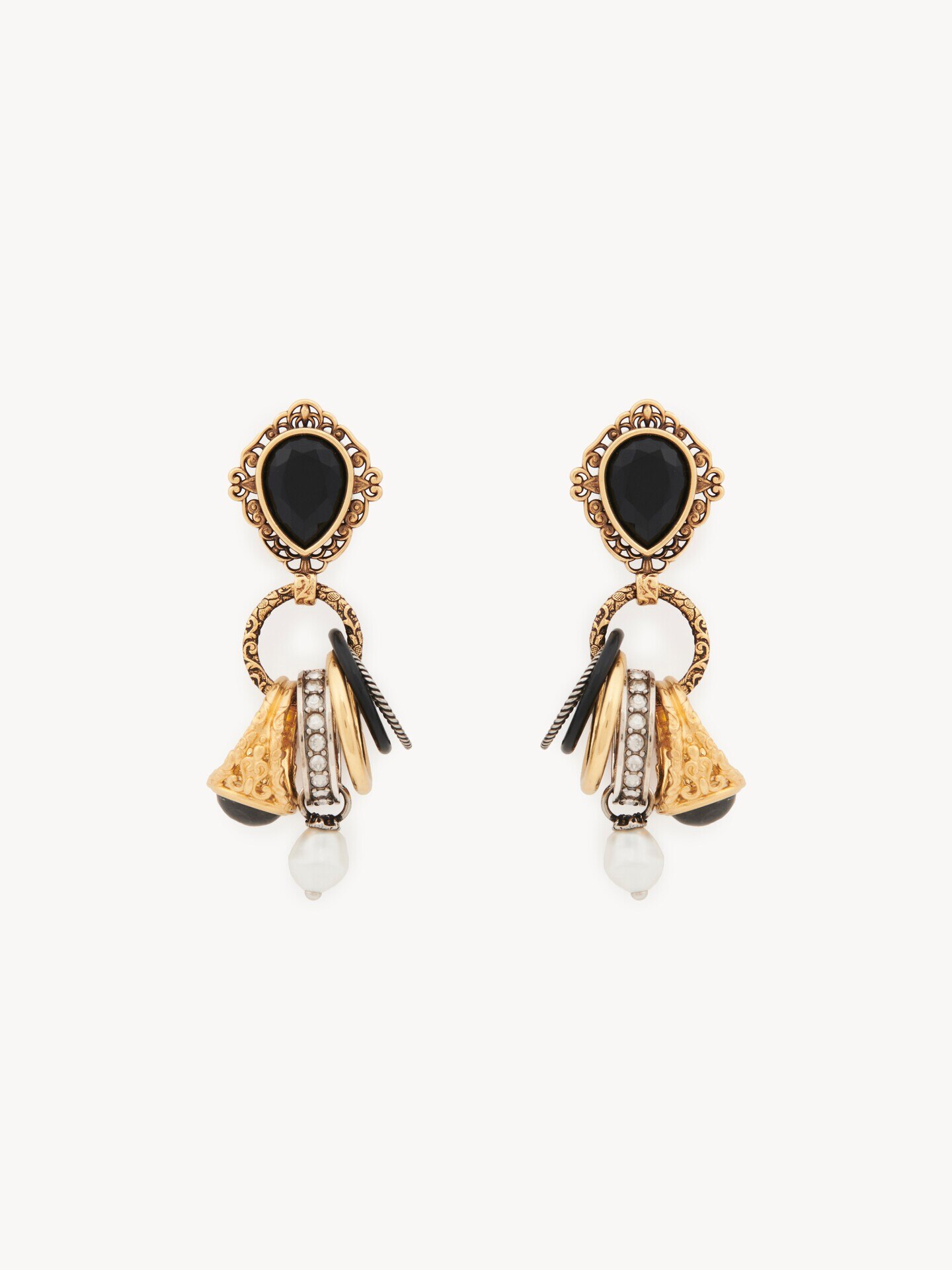 Pendientes Chlo&eacute; Antique Pearls - 2