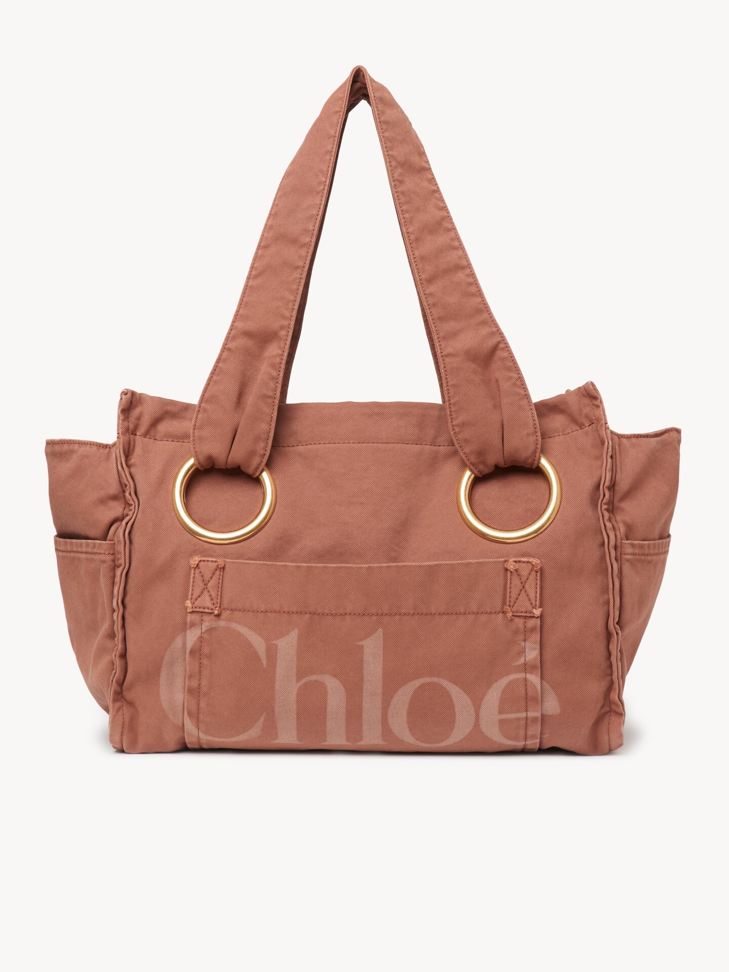 Bolso tote Chlo&eacute; Plage de algod&oacute;n - 2