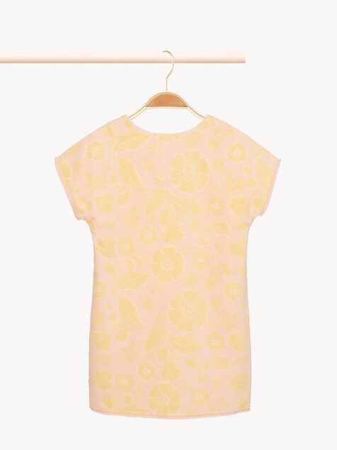 Vestido de manga corta infantil