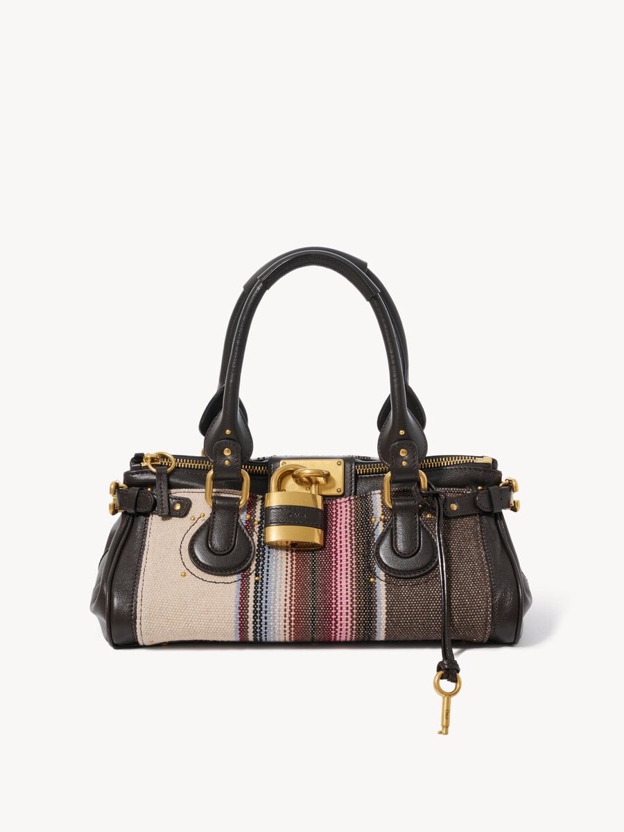 Paddington bag in tweed & grained leather - 2