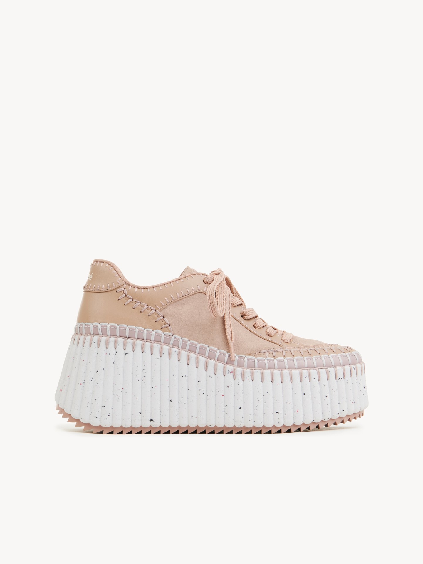 Namaウェッジ スニーカー Tan Rose - Chloé