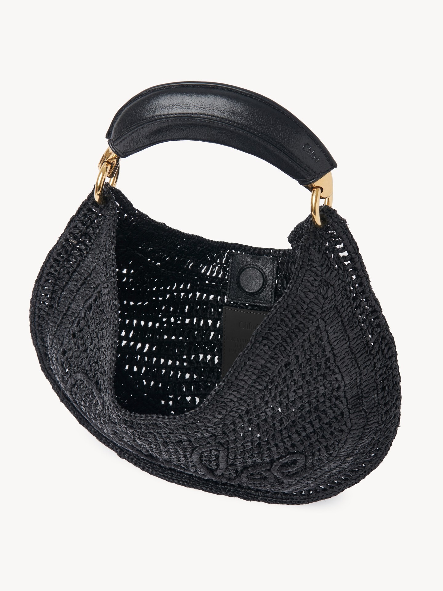 Sac hobo Summer Banana en raphia - 7