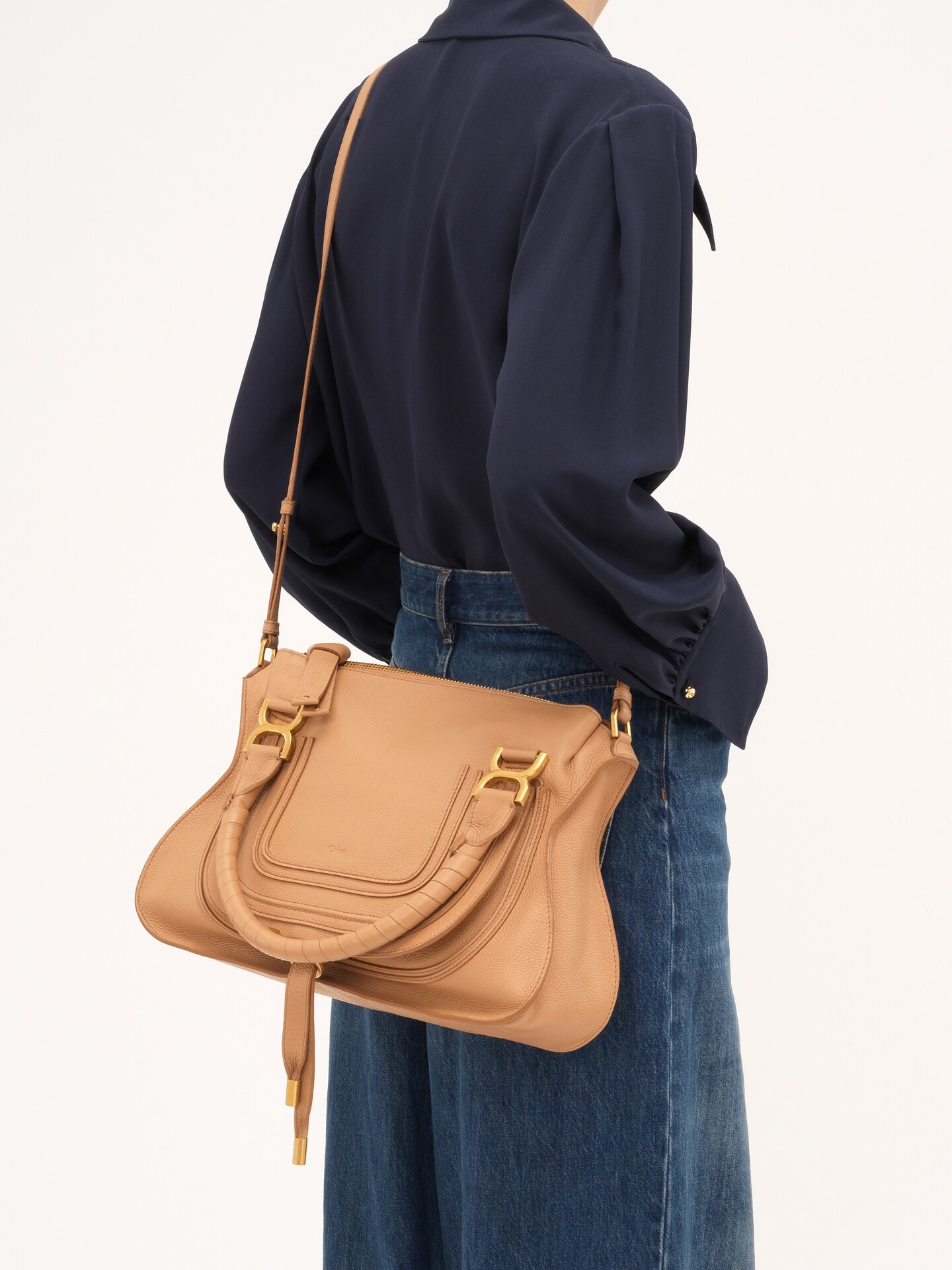 Marcie Tasche aus genarbtem Leder - 3