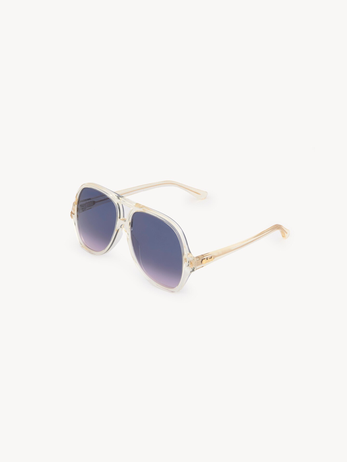 Salomé sunglasses Transparent/Blue Chloé