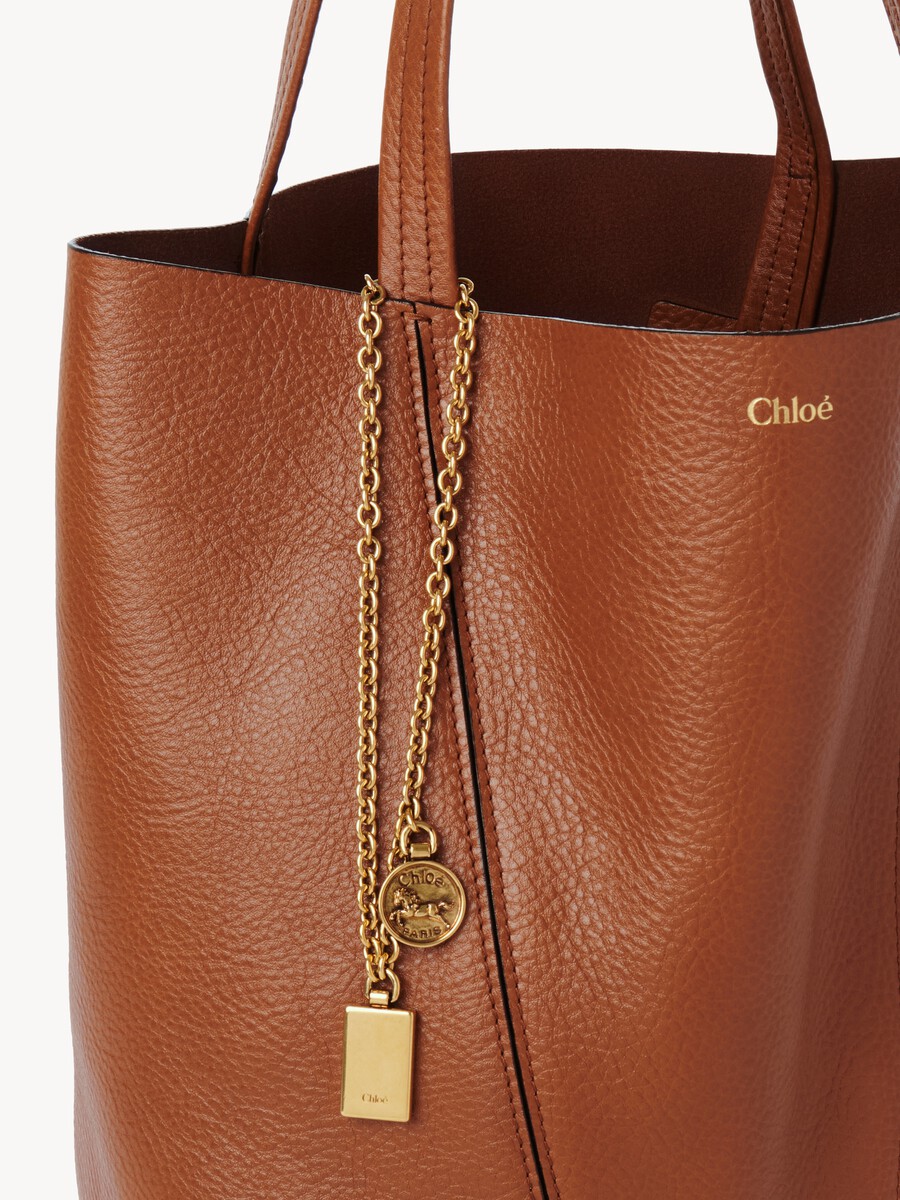 Bolso tote Chlo&eacute; Spin de cuero granulado - 7