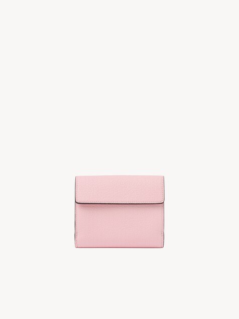 Small Envelope tri-fold in grained leather