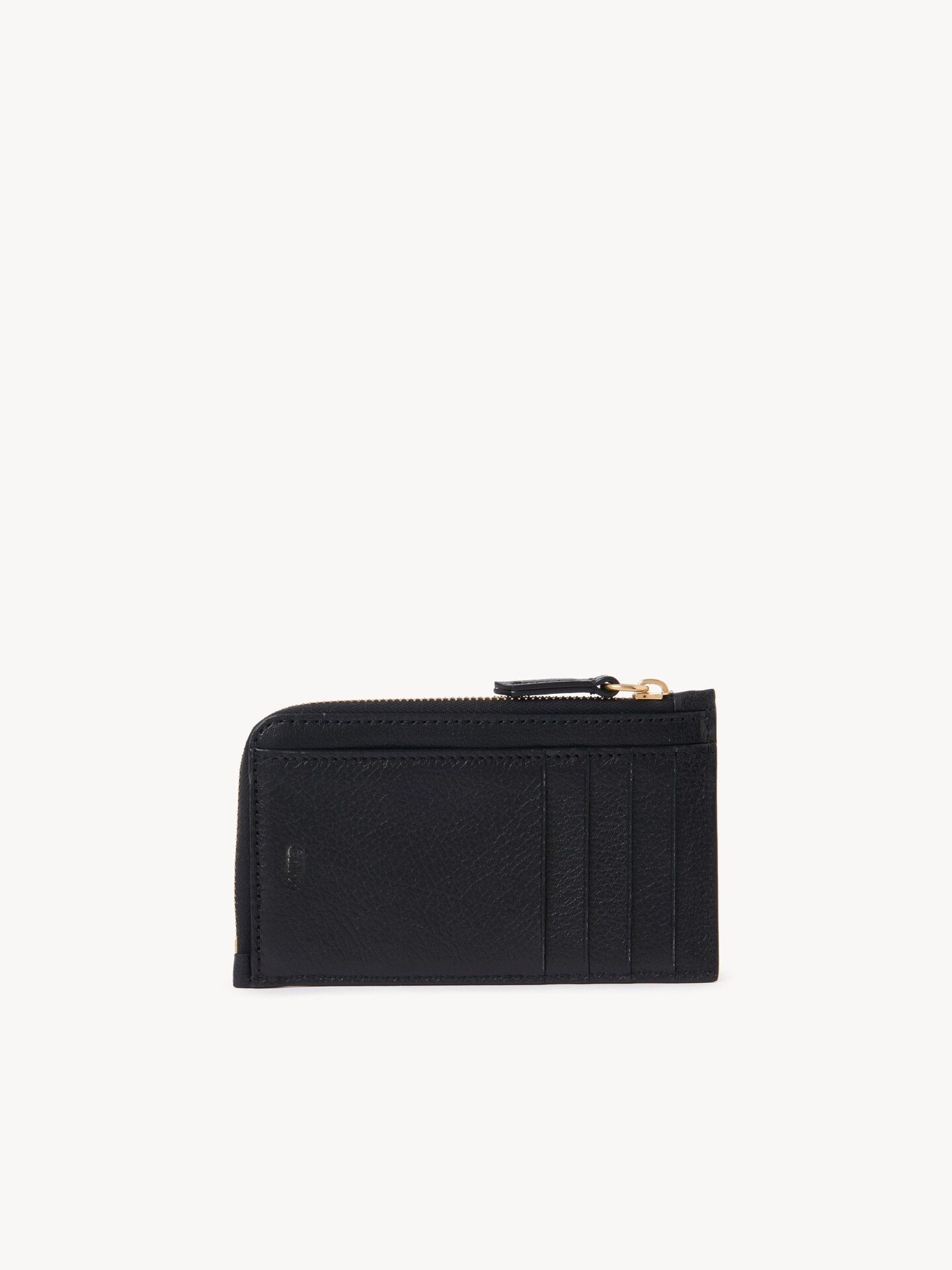 Small Paddington purse with card slots in grained leather - 4